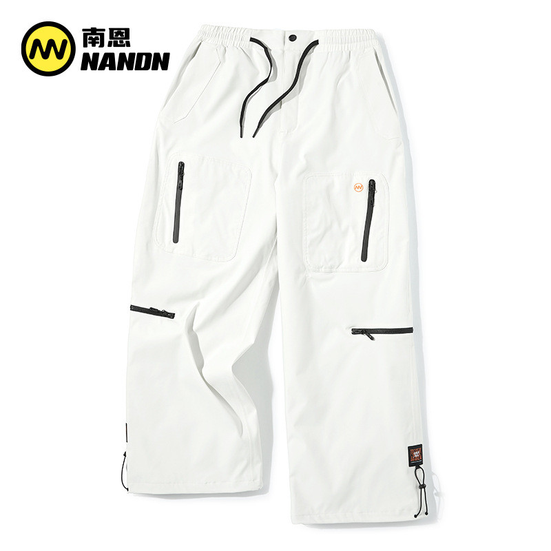 南恩nandn单板滑雪防风防水裤男女宽松防寒户外自由式雪服裤nc211