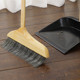 批发猪毛木质扫把木柄扫除单个扫帚家用鬃毛簸箕套装 组合扫地笤帚