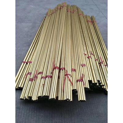 h65/h62/h59毛细管家具黄铜黄铜管空心铜套加工表面处理