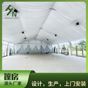 安徽黄山景区大型铝合金酒宴婚庆篷房车展篷房帐篷活动帐篷