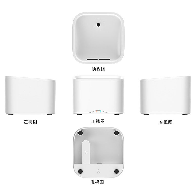 热销新款智能饮水器自动循环流动猫咪饮水机小型狗狗喂水碗宠物喝