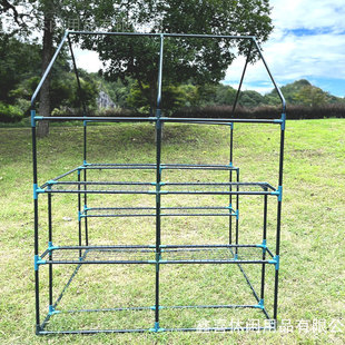 双格走入式 多层暖房花房绿萝植物保温罩阳台室内户外防雨花架批发