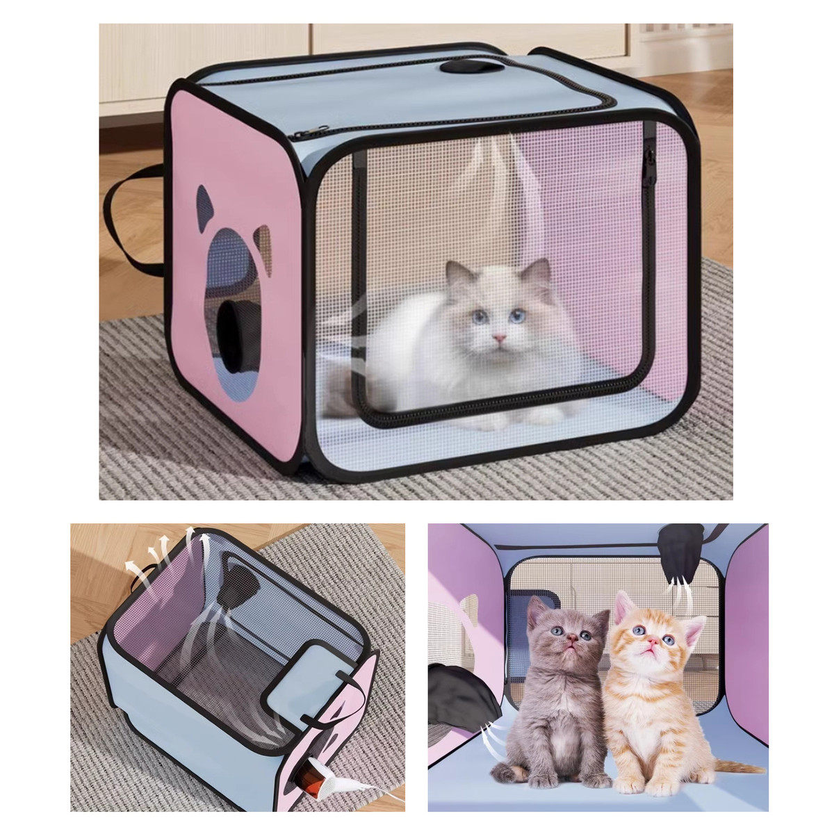 便携式宠物烘干户外室内笼子宠物笼手提式汽车座椅猫窝猫床帐篷,宠物/宠物食品及用品,猫笼子/猫别墅,淘宝优惠券,粉丝福利购,淘宝优惠卷