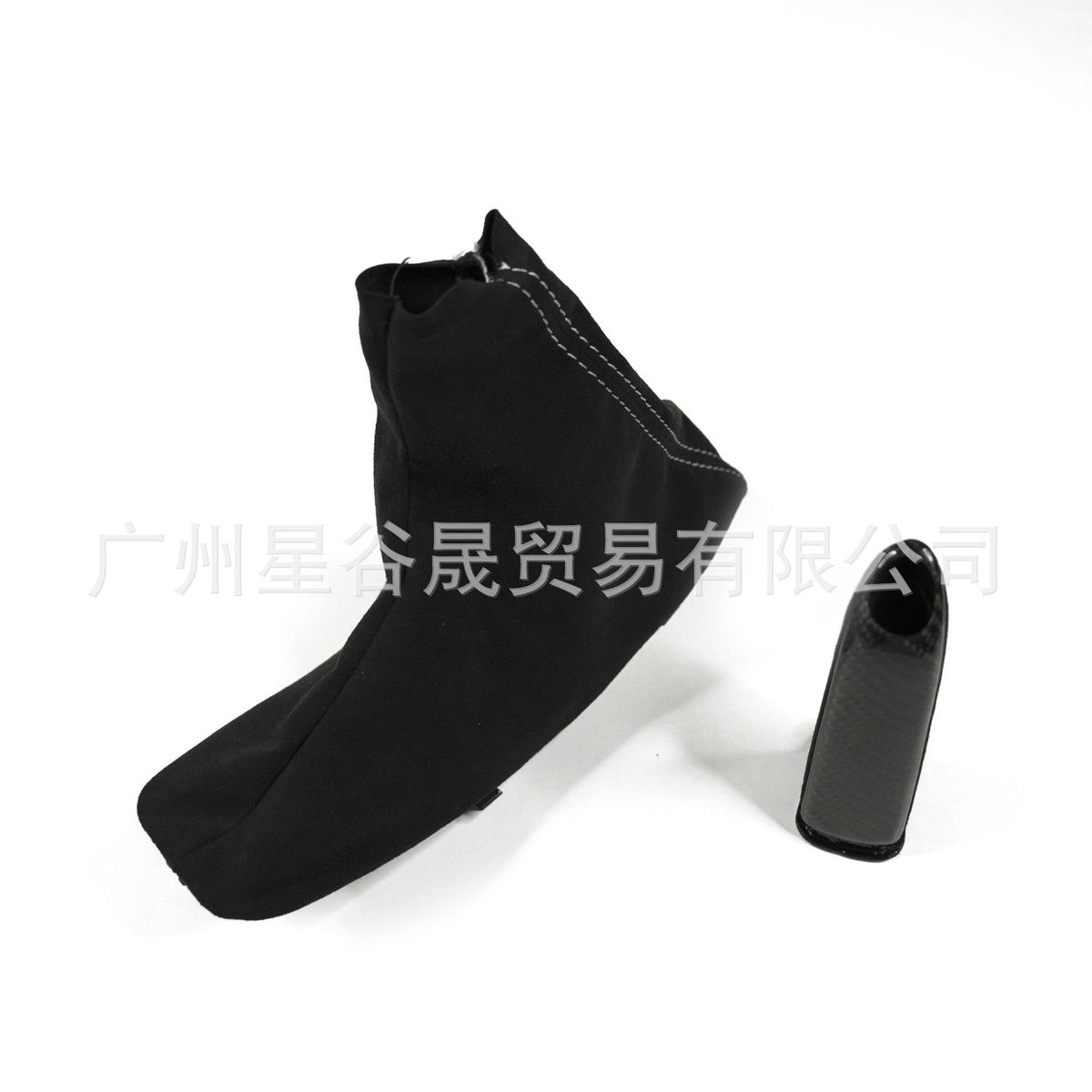 适用于宝马3系E90E92E93F30E46F34改装碳纤手刹套拉杆皮套