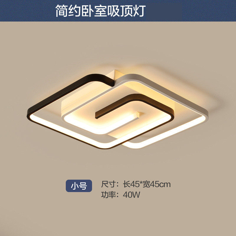 卧室主灯现代简约2024年灯具led房间灯吸顶灯大气客厅中山新款