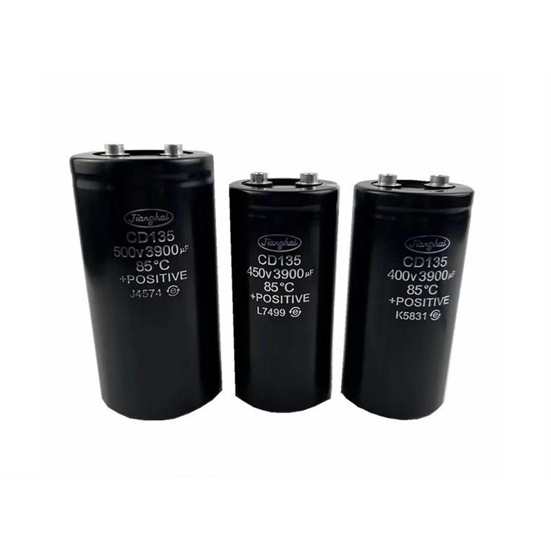 热销cd135400v2200uf400v1500uf原厂大功率电容器尾部带螺