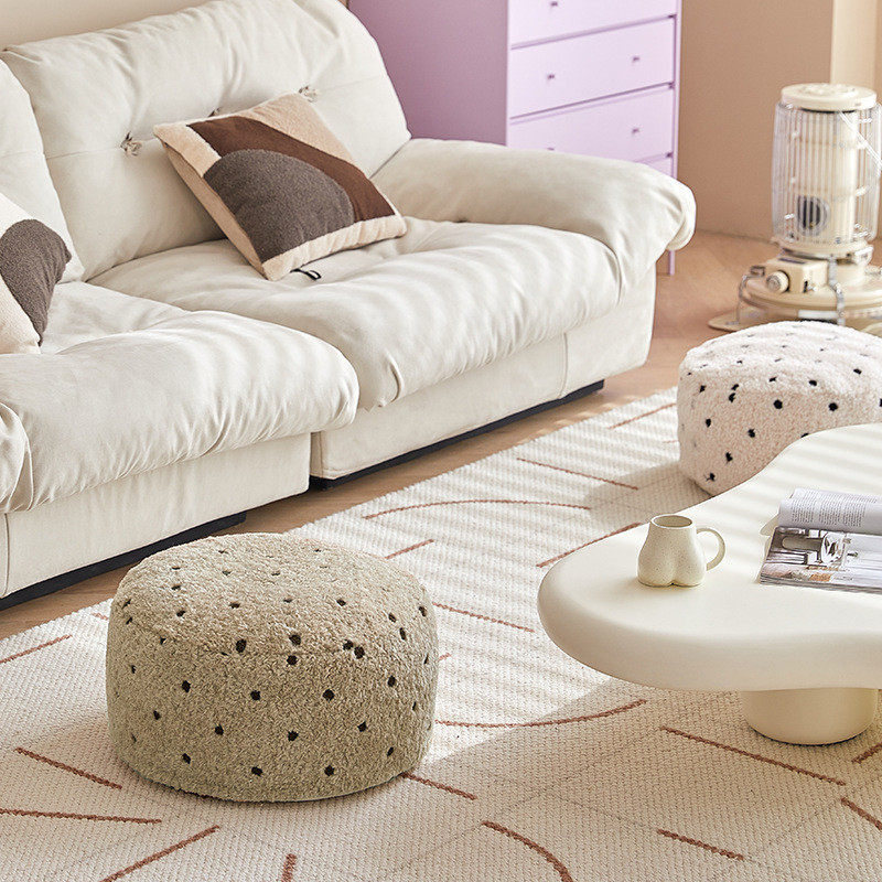 rp4t批发毛绒ins坐墩客厅阳台榻榻米懒人地上坐垫卧室飘窗地毯加