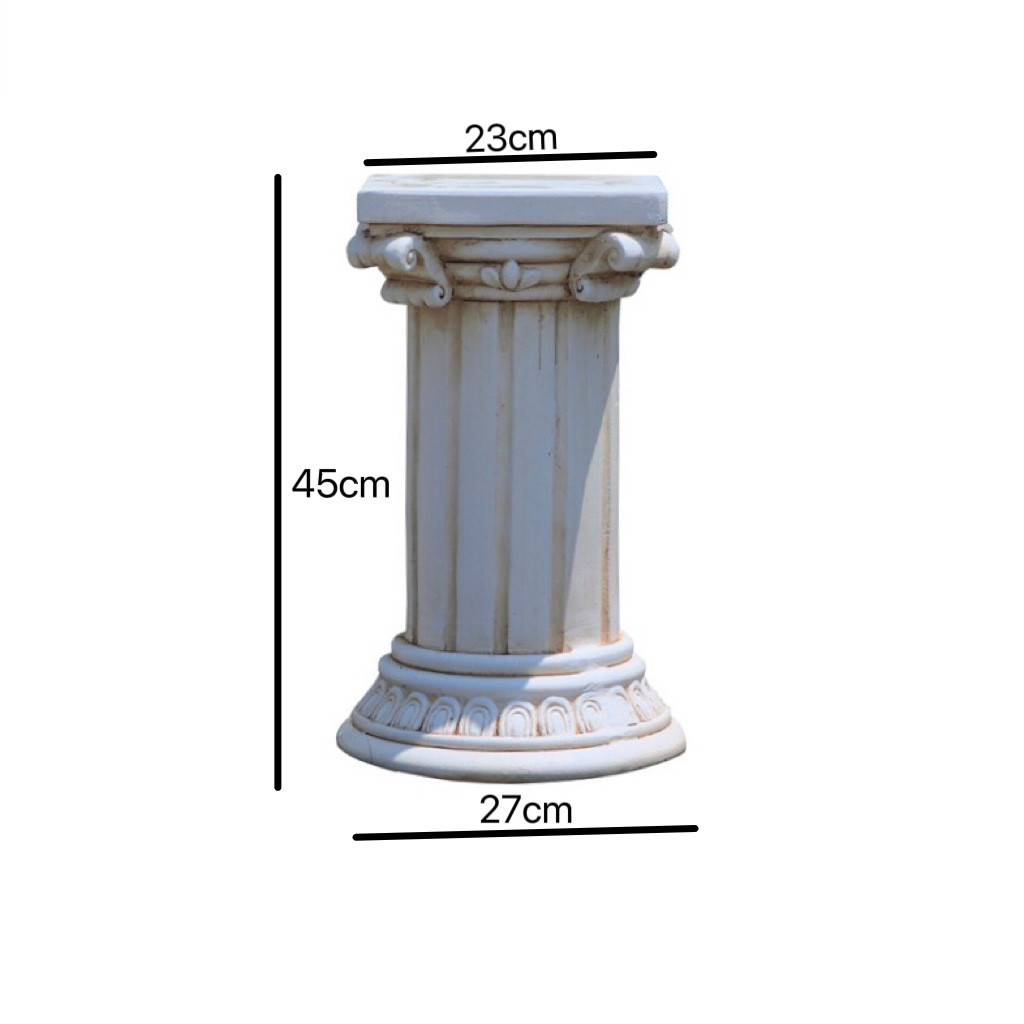 欧式花盆罗马柱摆件婚庆婚礼道具柱子底座花园复古庭院阳台装饰