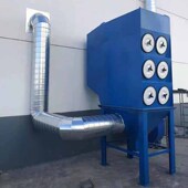 矿山除尘系统斜插式 滤筒除尘器除尘器用矿山