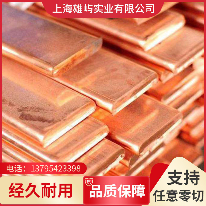 厂家发货镀锡紫铜排接地r紫铜角排t2圆角铜排