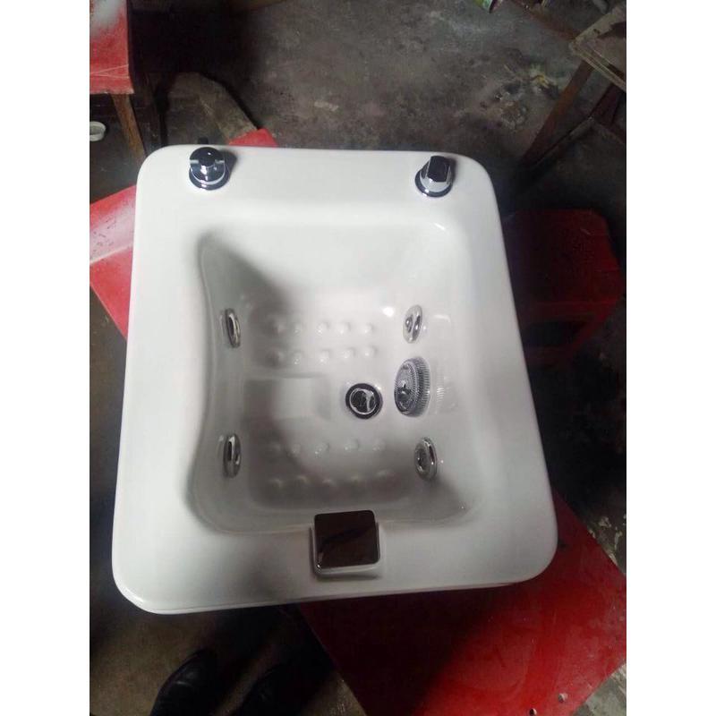 裕朗洁具供应亚克力优质沐足盆6638泡脚盆按摩脚盆足浴盆洗脚