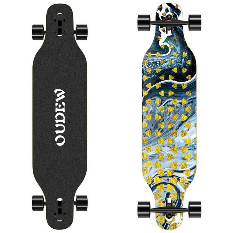 枫木长板滑板青少年男女长板滑板板舞滑板diy厂家