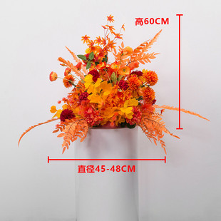 婚庆路引花装饰婚礼道具罗马柱几何路引花球新款场景布置引路花