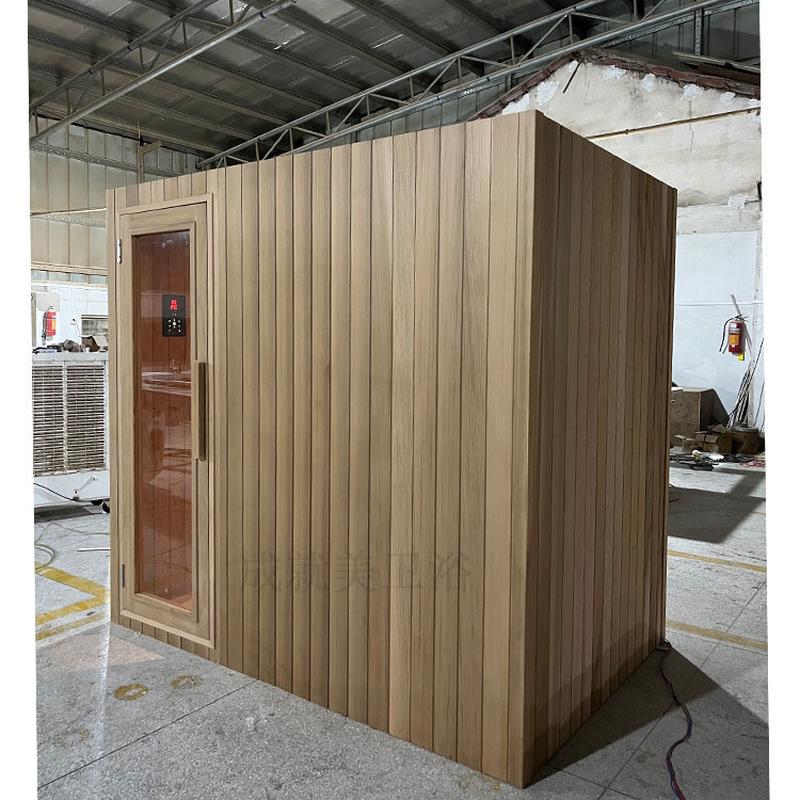 热销一件起订干木频谱房香柏蒸房家用桑拿房汗蒸房redcerdarsauna