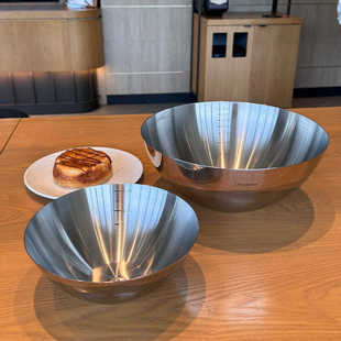 多功能料理碗！1810不锈钢用备菜盆冷面沙拉碗厨房和面烘焙用具