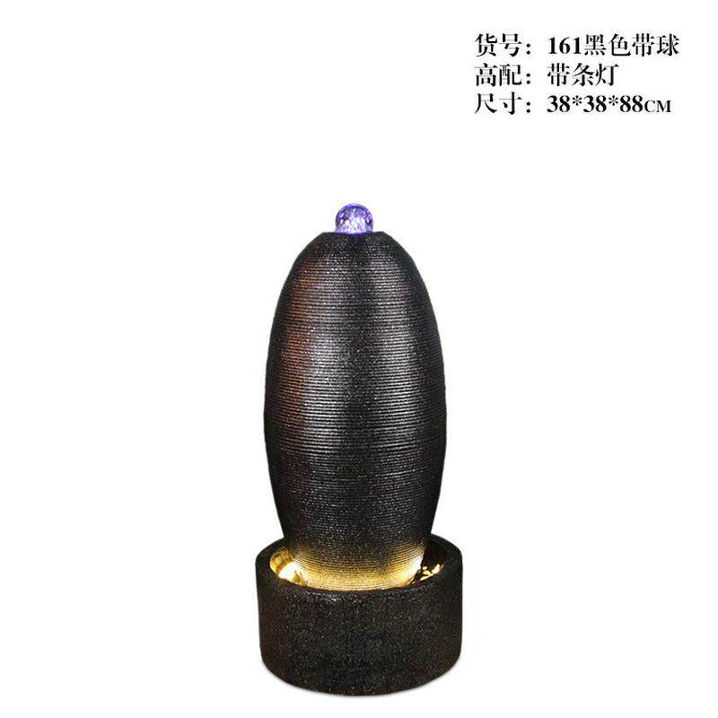 庭院喷泉流水摆件客厅招财落地欧式水景家居饰品办公室加湿流水器