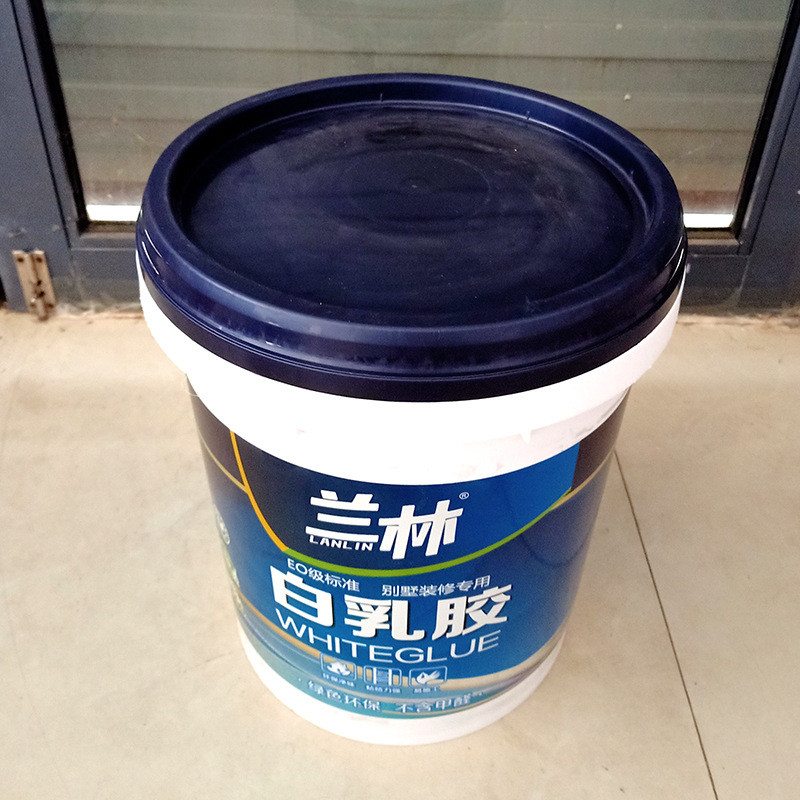 白乳胶木工拼接白胶桶装木工胶家具厂兰林白乳胶大生态厂家批发