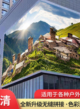 P10户外led显示屏全彩大屏幕防水广告电子屏P3P4P5P6P8高清全彩屏