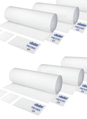 热销viledonp15/150s/350s/500sg2g3g4en779科德宝滤棉阻燃过滤棉