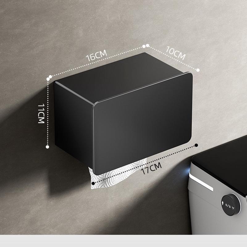 304不锈钢厕纸洗手间卫生间纸巾盒置物架厕所壁挂式浴室抽纸盒