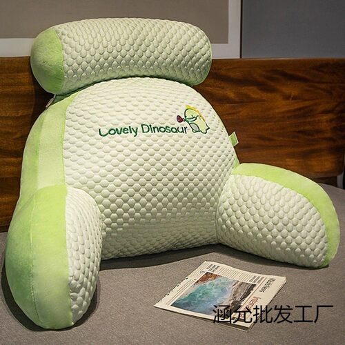 冰豆豆床头靠垫软包护腰靠枕大靠背沙发抱枕床靠枕头床上看书夏季