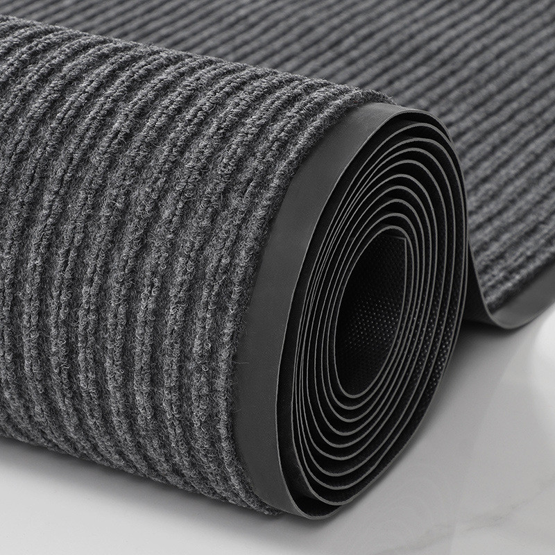 双条纹卷材地毯整铺门垫进门商用入户门地垫门口走廊防水防滑酒店