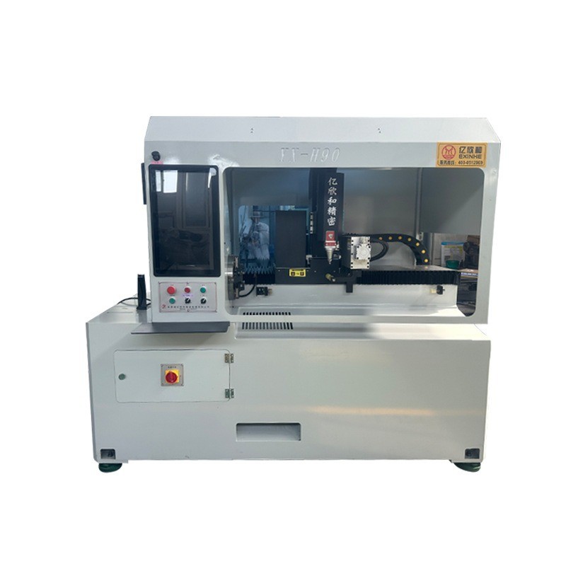 激光方管全自动不锈钢钢管圆管切管机黄铜矩形管无毛刺激光切管机