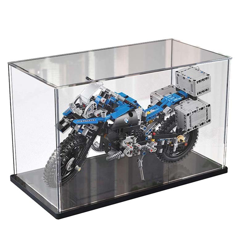 透明拼装积木盒游戏手板收纳展示盒飞机模型陈列防尘罩
