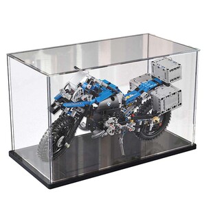 透明拼装积木盒游戏手板收纳展示盒飞机模型陈列防尘罩
