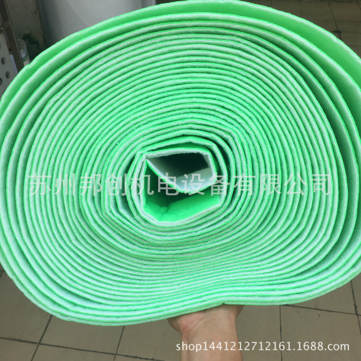 热销高密度水族箱过滤棉鱼缸过滤棉净化鱼池过滤棉生化棉绿白棉