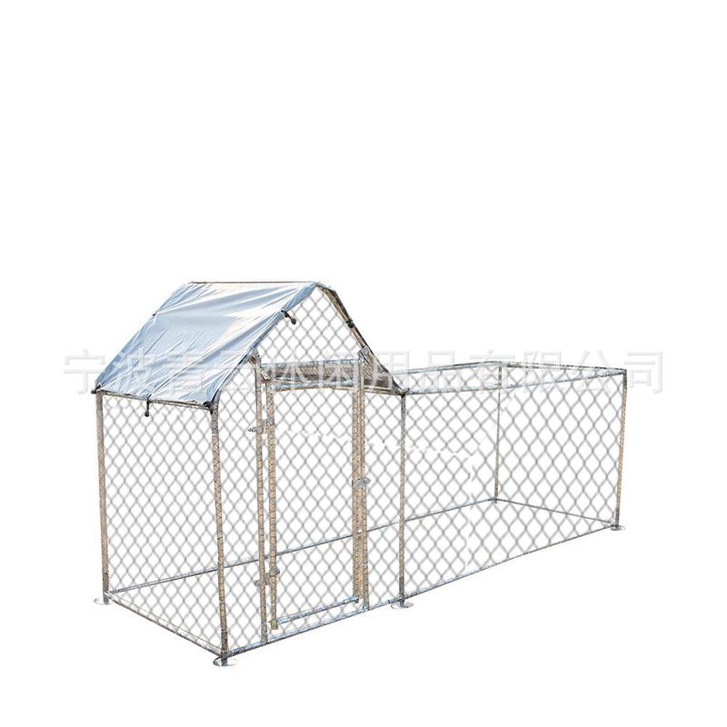 供应防出逃25大型尖顶小鸡笼管防风家禽笼户外易组装养殖笼