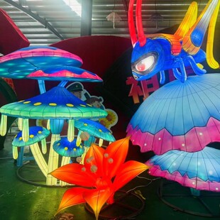 大型传统节日装饰花灯公园广场花灯元宵节户外灯会布置方案