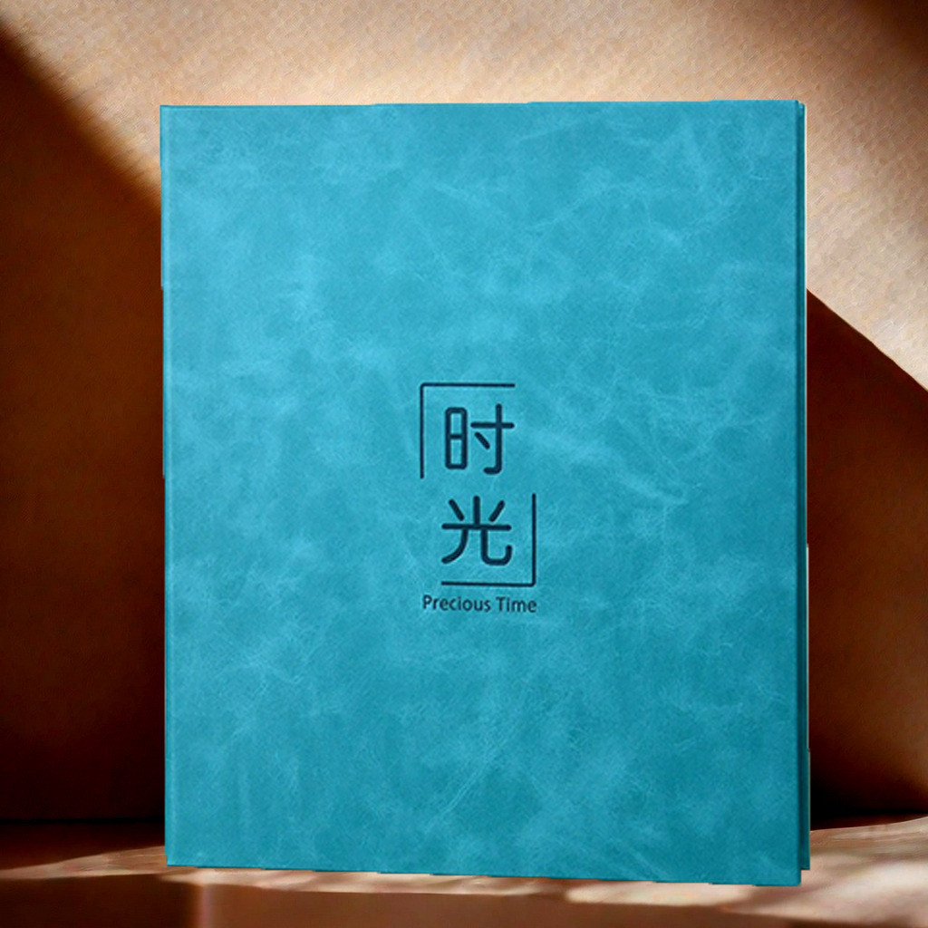 全情侣款放相册本纪念册大容量家庭版皮质过塑影集5寸6寸插页式竖