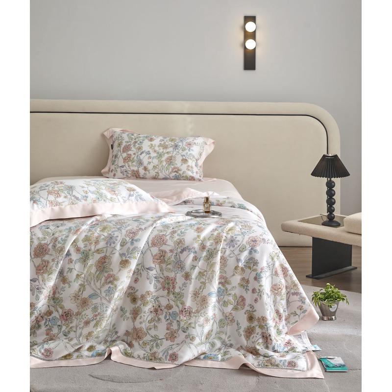 100支天丝夏被220*240莱赛尔纤维夏凉被四件套夏季礼品空调被南通