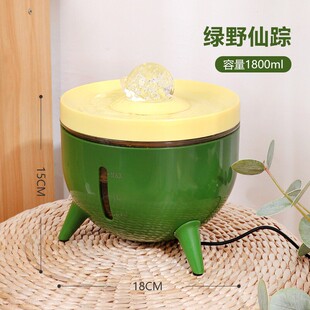 水晶球宠物饮水机自动循环过滤猫咪饮水器智能宠物狗喂水器流动水