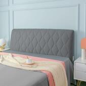 全包布艺床头套简约现代欧式 软包床头套罩弧形罩罩防尘保护套靠背