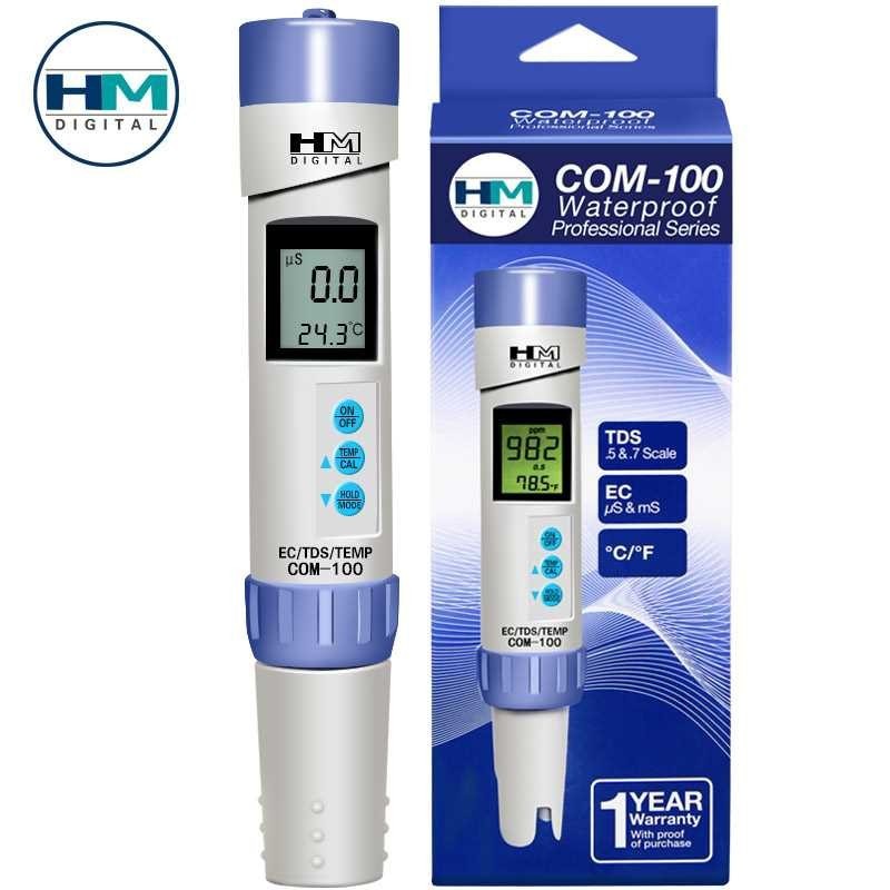 热销com100型仪笔tds水质检测笔测试机电导率计电导率tds三合一