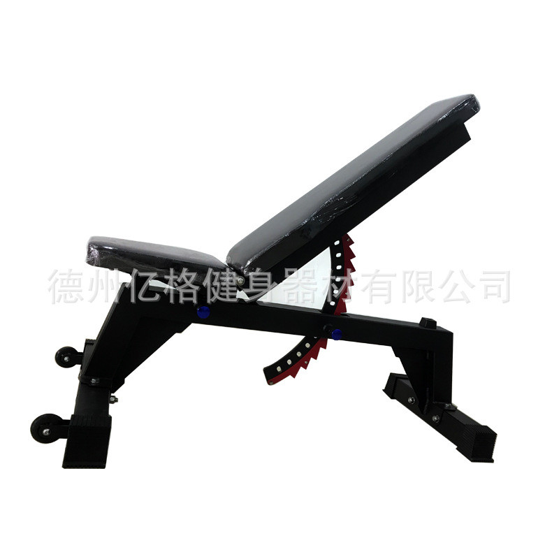 商用多功能私哑铃凳平凳仰卧起坐举重卧推凳可调节教家用健身椅器
