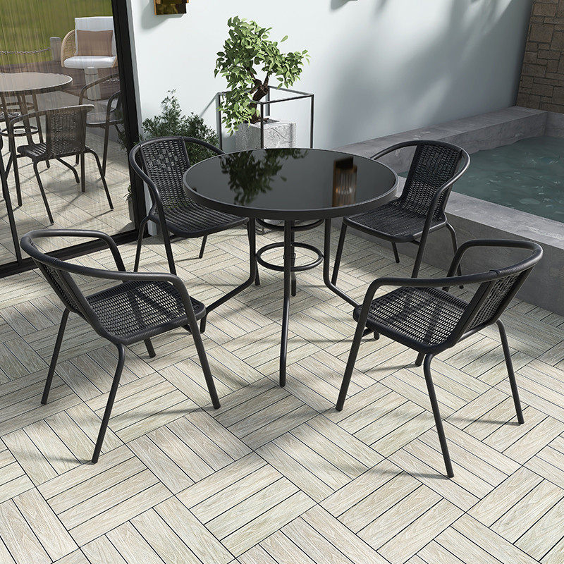 户外桌椅藤椅三件套室外椅子露天休闲阳台小茶几铁艺庭院桌椅带伞,住宅家具,桌椅套件,淘宝优惠券,粉丝福利购,淘宝优惠卷
