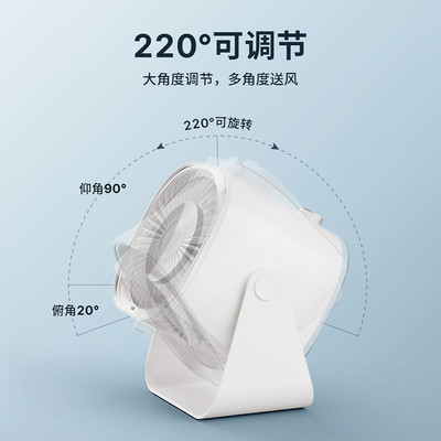 新品小钢炮桌面风扇家用台式迷你小风扇USB充电户外便携电扇