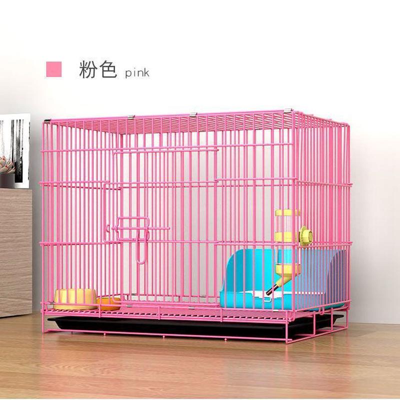 狗笼子小型犬猫笼子宠物笼子大型犬带厕所家用室内中型犬猫厂源头