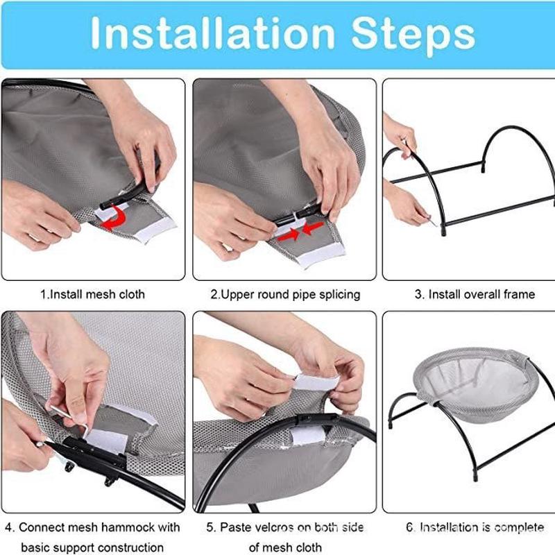 宠物猫窝吊床透气型猫窝四季通用摇篮椅冬季摇床可拆洗