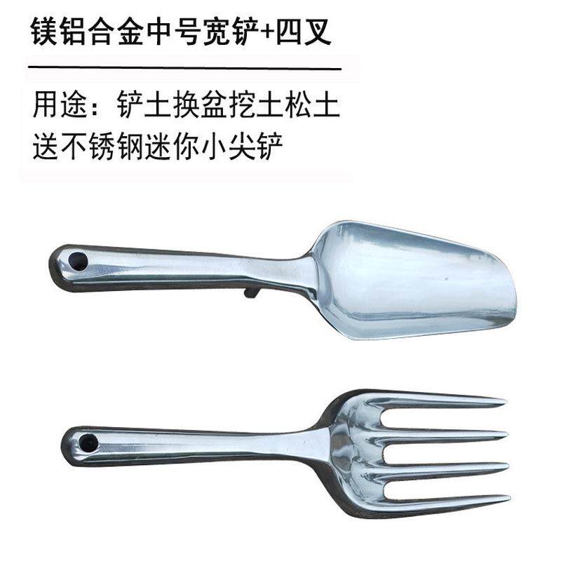 园艺工具家用铲子套装小勺松土挖土叉四二齿耙种花加厚不生锈新款,鲜花速递/花卉仿真/绿植园艺,园艺用品套装,淘宝优惠券,粉丝福利购,淘宝优惠卷