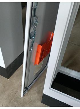 热销白色控制柜电气控制保护机柜前门全金属门玻璃门型材承重好低