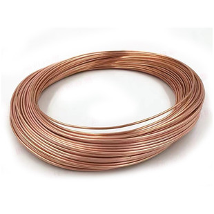 22mm空调铜管毛细铜管盘管态铜软 t2紫铜管2