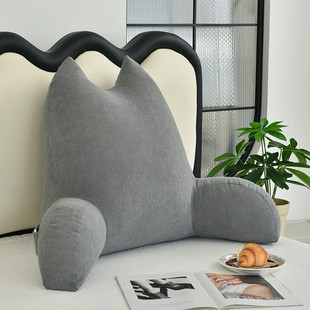 床头软包靠枕大靠背沙发靠垫孕妇窗看书床上护颈护腰靠垫可拆洗