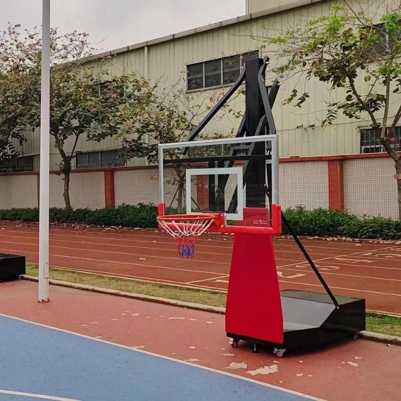 篮球架可户外移动小孩成人室内外青少年标准专业美式液压升降架