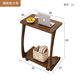 移动式 客厅沙发旁边几可移动桌子床头带轮子角几实木电脑桌网课桌