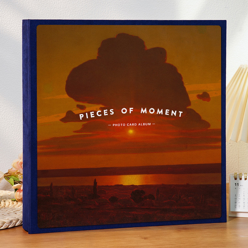 y5ug批发diy相册本覆膜手工纪念册记录回忆贴黏自粘自6寸照片收纳