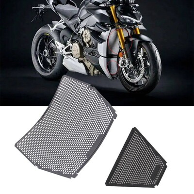 适用Ducati Streetfighter V4 2020 2021 水箱网散热器护罩保护网
